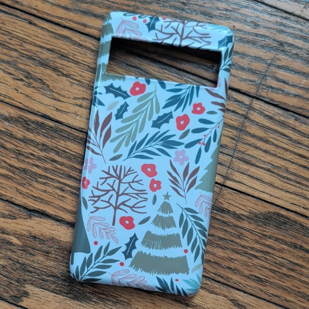 Floral Patterned Phone Case - Multicolor